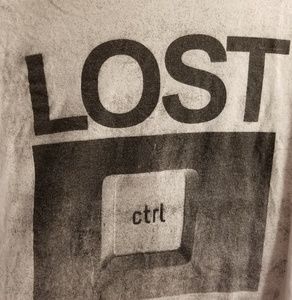 Lost Control graphic short sleeve Small T-Shirt